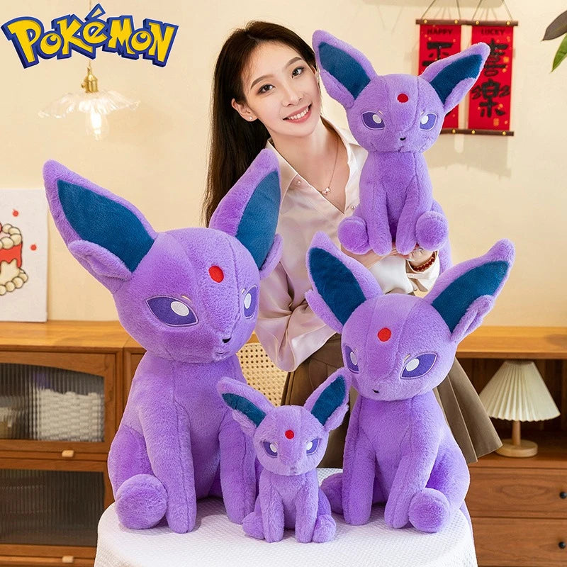 40/50/70CM Big Size Pokemon Espeon Plushies Cartoon Anime Soft Plush Pillow Doll Kawaii Stuffed Plushie Ornament Children Gifts 40/50/70CM Big Size Pokemon Espeon Plushies Cartoon Anime Soft Plush Pillow Doll Kawaii Stuffed Plushie Ornament Children Gifts